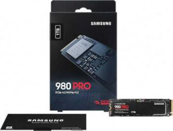 Накопитель SSD Samsung PCI-E 4.0 x4 1Tb MZ-V8P1T0BW 980 PRO M.2 2280 от магазина РЭССИ