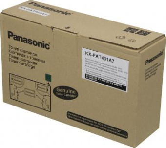 Картридж лазерный Panasonic KX-FAT431A7 черный (6000стр.) для Panasonic KX-MB2230/2270/2510/2540 от магазина РЭССИ