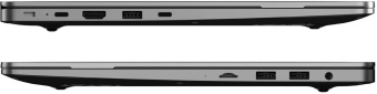 Ноутбук Tecno MegaBook T14DA Ryzen 5 7430U 16Gb SSD512Gb AMD Radeon Graphics 14.1" IPS FHD (1920x1200) Windows 11 Home grey WiFi BT Cam 6460mAh (71003300401) от магазина РЭССИ