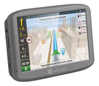 Навигатор Автомобильный GPS Navitel N500 MAG 5" 480x272 8Gb microSD черный Navitel от магазина РЭССИ