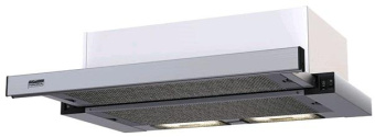 Вытяжка встраиваемая Krona Kamilla 600 нержавеющая сталь/белый управление: кнопочное (2 мотора) от магазина РЭССИ