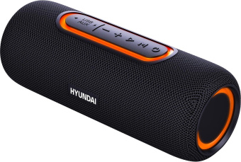 Колонка порт. Hyundai H-PS1021 черный/черный 25W 1.0 BT 10м 1500mAh от магазина РЭССИ