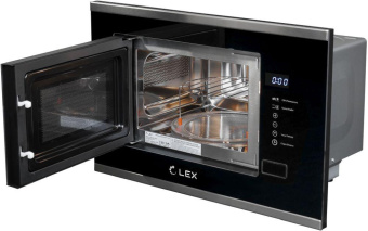 Микроволновая печь Lex Bimo 20.01 INOX 20л. 700Вт нержавеющая сталь/черный (встраиваемая) от магазина РЭССИ