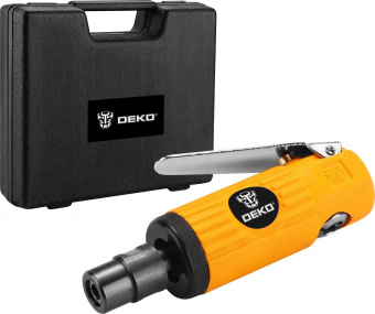 Шлифмашина орбитальная Deko DKPT02 SET 3 113л/мин шпинд.:3мм желтый/черный от магазина РЭССИ