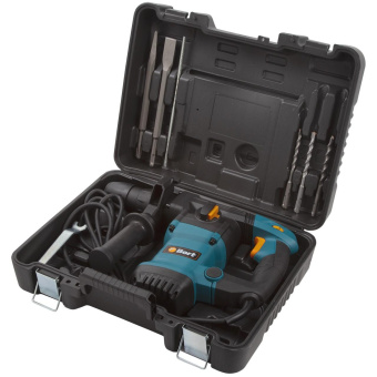 Перфоратор Bort BHD-1500X патрон:SDS-plus уд.:6Дж 1500Вт (кейс в комплекте) от магазина РЭССИ
