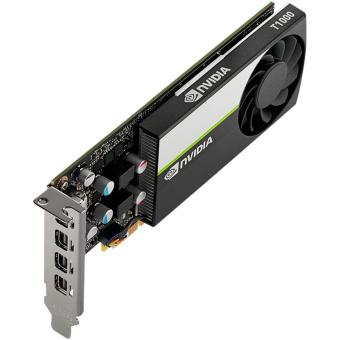 Видеокарта PNY PCI-E T1000 NVIDIA T1000 8Gb 128bit GDDR6 1065/10000 mDPx4 HDCP Bulk low profile от магазина РЭССИ