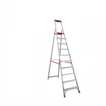 Профессиональная стремянка Новая Высота NV3115 1x10 ступеней 80 мм органайзер 2К башмаки Max нагр. 180 кг 3115110 от магазина РЭССИ