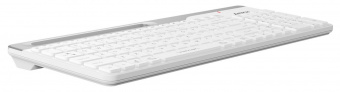 Клавиатура A4Tech Fstyler FBK25 белый/серый USB беспроводная BT/Radio slim Multimedia от магазина РЭССИ
