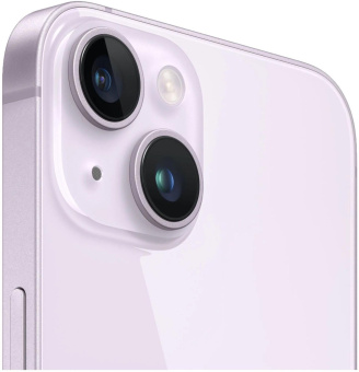 Смартфон Apple A2884 iPhone 14 128Gb 6Gb фиолетовый моноблок 3G 4G 2Sim 6.1" 1170x2532 iOS 17 12Mpix 802.11 a/b/g/n/ac/ax NFC GPS GSM900/1800 TouchSc Protect от магазина РЭССИ