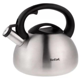 Чайник металлический Tefal C7921024 2.5л. серебристый от магазина РЭССИ