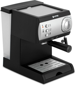 Кофеварка рожковая Vitek VT-1511 1050Вт черный от магазина РЭССИ