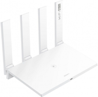 Роутер беспроводной Huawei WS7100 (AX3 DUAL-CORE) (53037713) AX3000 10/100/1000BASE-TX белый от магазина РЭССИ
