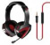 Наушники с микрофоном A4Tech Bloody G500 черный/красный 1.5м мониторные оголовье (A4TECH G500) от магазина РЭССИ