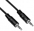 Кабель соединительный аудио Buro BAAC002-1 Jack 3.5 (m)/Jack 3.5 (m) 1м. черный от магазина РЭССИ