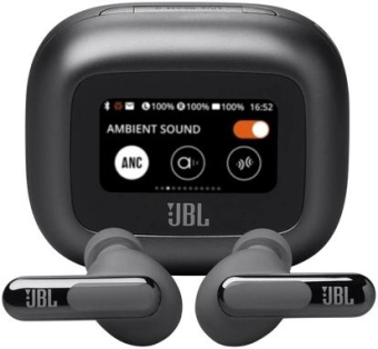 Гарнитура внутриканальные JBL Live Beam 3 черный беспроводные bluetooth в ушной раковине (JBLLIVEBEAM3BLK) от магазина РЭССИ
