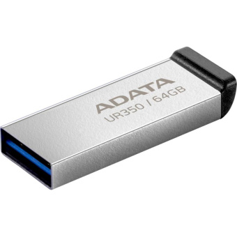 Флеш Диск A-Data 64GB UR350 UR350-64G-RSR/BK USB3.2 серебристый/черный от магазина РЭССИ