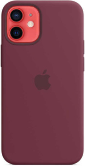 Чехол (клип-кейс) Apple для Apple iPhone 12 mini Silicone Case with MagSafe сливовый (MHKQ3ZE/A) от магазина РЭССИ