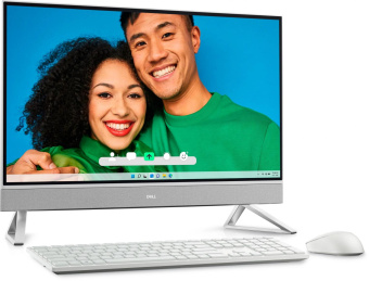 Моноблок Dell Inspiron 7730 27" Full HD i5 1334U (1.3) 16Gb SSD512Gb Iris Xe CR Windows 11 Professional GbitEth WiFi BT клавиатура мышь Cam серебристый 1920x1080 от магазина РЭССИ