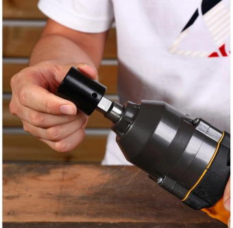 Гайковерт Deko DKIW1200 1200Вт патрон:квад.1/2" (кейс в комплекте) (085-1125) от магазина РЭССИ