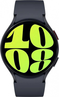 Смарт-часы Samsung Galaxy Watch6 44мм 1.5" AMOLED корп.графитовый рем.графитовый (SM-R940NZKACIS) от магазина РЭССИ
