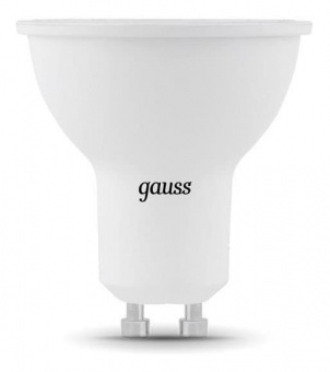 Лампа светодиодная Gauss MR16 7Вт цок.:GU10 спот 220B 4100K св.свеч.бел.ней. MR16 (упак.:10шт) (101506207) от магазина РЭССИ