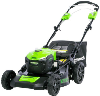 Газонокосилка роторная Greenworks GD40LM46SPK4 (2506807UB) от магазина РЭССИ