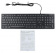 Клавиатура Оклик 550ML черный USB slim Multimedia LED от магазина РЭССИ