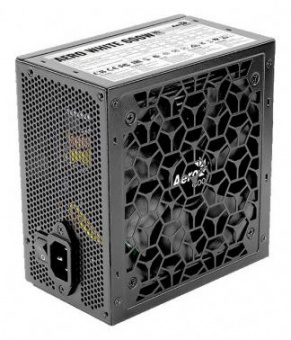 Блок питания Aerocool ATX 600W AERO WHITE 80+ (24+4+4pin) APFC 120mm fan 5xSATA RTL от магазина РЭССИ