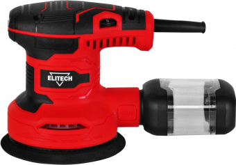 Эксцентриковая шлифмашина Elitech МШЭ 031Э 300Вт D125мм (E2213.025.00) от магазина РЭССИ