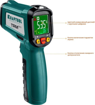 Пирометр Kraftool TRM-550 от магазина РЭССИ