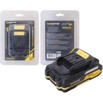 Аккумулятор Hanskonner 18 В 1BatterySystem 2.0 Ач HBP2002 от магазина РЭССИ