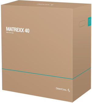 Корпус Deepcool MATREXX 40 черный без БП mATX 1x120mm 1xUSB2.0 1xUSB3.0 audio bott PSU от магазина РЭССИ