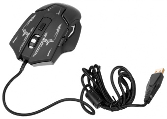 Мышь Оклик 779G черный оптическая (3600dpi) USB (6but) от магазина РЭССИ