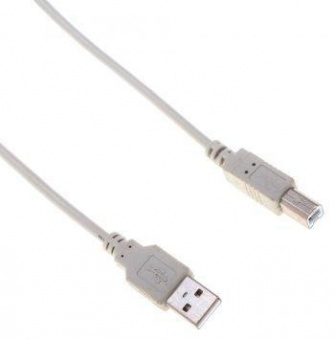 Кабель Buro BHP RET USB_BM18 USB A(m) USB B(m) 1.8м серый блистер от магазина РЭССИ