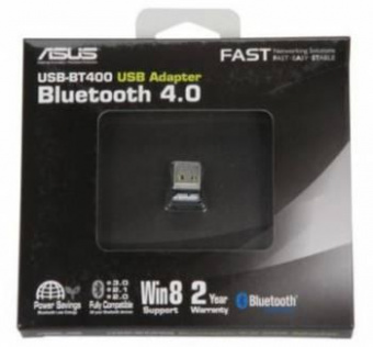 ASUS USB-BT400 Адаптер USB 2.0 Black Bluetooth 2.0/2.1/3.0 от магазина РЭССИ