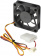 Картинка Вентилятор Glacialtech GT ICE 6 60x60x15mm 3-pin 4-pin (Molex)23dB 34gr Ret от магазина РЭССИ Вентилятор Glacialtech GT ICE 6 60x60x15mm 3-pin 4-pin (Molex)23dB 34gr Ret от магазина РЭССИ