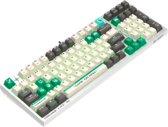 Клавиатура A4Tech Bloody S98 Pixels Green механическая белый/бежевый USB for gamer LED (S98) от магазина РЭССИ