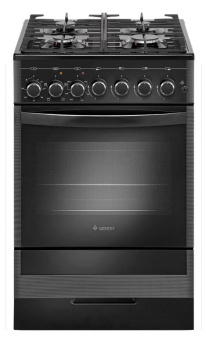 Плита Комбинированная Gefest ПГЭ 5502-02 0044 черный реш.чугун от магазина РЭССИ