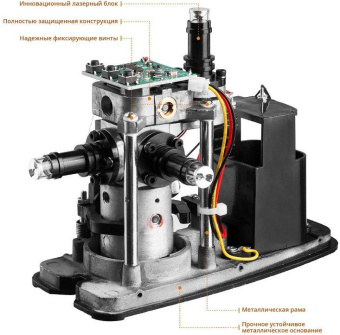 Нивелир лазерн. Kraftool 34640-4 цв.луч. красный 3луч. от магазина РЭССИ