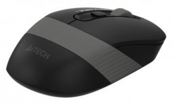 Мышь A4Tech Fstyler FG10S черный/серый оптическая (2000dpi) silent беспроводная USB для ноутбука (4but) от магазина РЭССИ