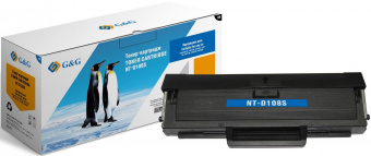 Картридж лазерный G&G NT-D108S черный (1500стр.) для Samsung ML-1640/2240/2241/1641/1645/1640XSA от магазина РЭССИ