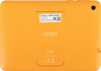 Планшет Alcatel Tkee Mini 2 9317G MT MT8167D (1.3) 4C RAM1Gb ROM32Gb 7" TN 1024x600 Android 10.0 Go оранжевый/светло-желтый 2Mpix 2Mpix BT WiFi Touch microSD 128Gb minUSB 2580mAh до 400hrs