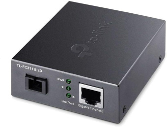 Медиаконвертер TP-Link FC311B-20 WDM 1000Mbit RJ45 до 20km от магазина РЭССИ