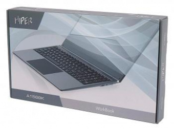 Ноутбук Hiper Workbook A1568K Core i5 1135G7 8Gb SSD512Gb Intel Iris Xe graphics 15.6" IPS FHD (1920x1080) noOS black WiFi BT Cam 3350mAh (A1568K1135DS) от магазина РЭССИ