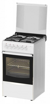 Плита Комбинированная Darina 1B КM 441 301 W белый реш.сталь от магазина РЭССИ