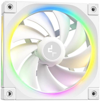 Система водяного охлаждения Deepcool LQ240 Wh ARGB Soc-AM5/AM4/1200/1700/1851 белый 4-pin 38.71dB Al LCD 300W 1530gr Ret (R-LQ240-WHDSMC-G-1) от магазина РЭССИ