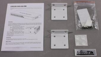 Коммутатор MikroTik CRS326-24S+2Q+RM 1x100Mb 24SFP+ управляемый от магазина РЭССИ