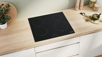 Варочная поверхность Bosch PUE611BB5D черный от магазина РЭССИ