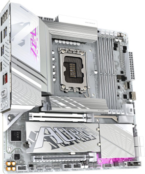Материнская плата Gigabyte Z890M AORUS ELITE WIFI7 ICE Soc-1851 Intel Z890 4xDDR5 mATX AC`97 8ch(7.1) 2.5Gg RAID+DP от магазина РЭССИ