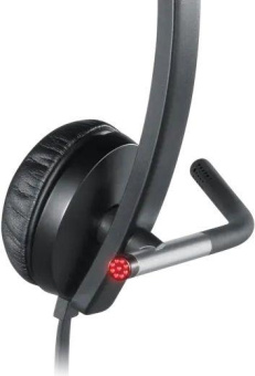 Наушники с микрофоном Logitech H650E черный 1.1м накладные оголовье (981-000519) от магазина РЭССИ